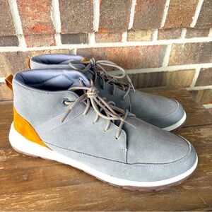 Caterpillar CAT Quest Mid Medium Charcoal Gray Mens Suede Sneakers Men’s 9.5 sb4